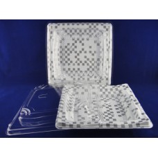 CT-09 PP Square "White" Container 